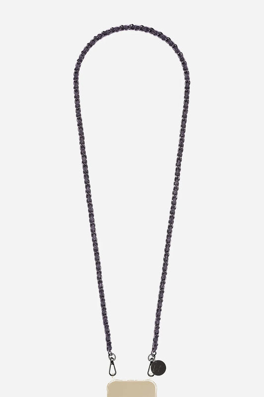 CALI PHONE CHAIN BLACK/DENIM JEAN - 120CM
