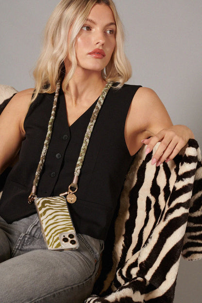 DELLA PHONE CHAIN KHAKI - 120CM