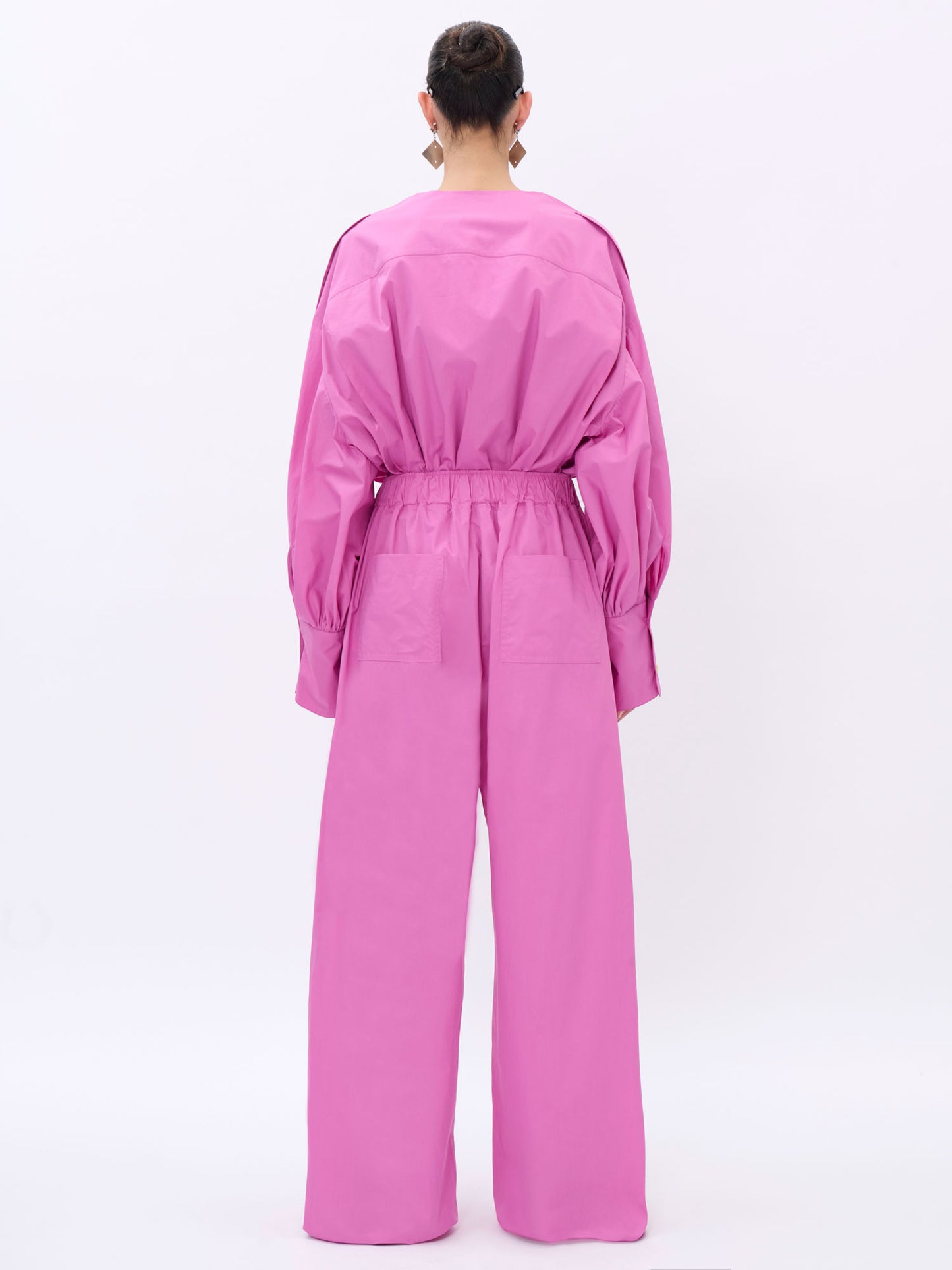 DORA POPLIN PANTS PINK