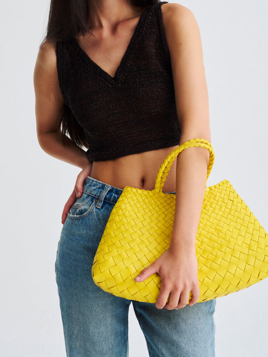 SANTA CROC YELLOW BAG