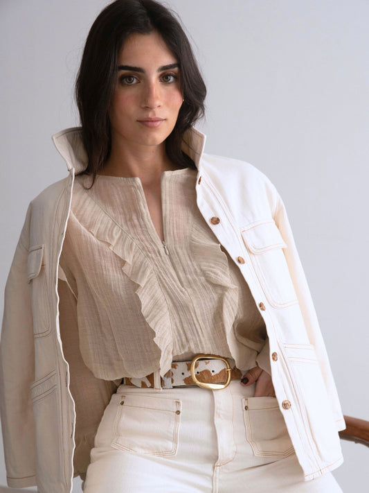 MUSTANG PONY BELT SAND MULTI