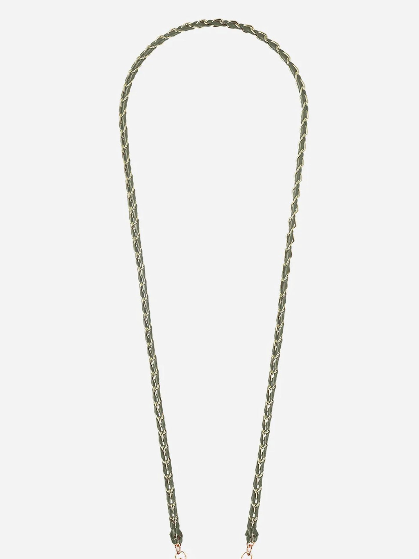 LOU PHONE CHAIN KHAKI GOLD - 120CM
