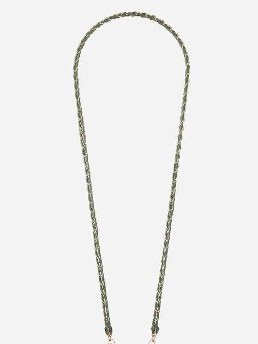LOU PHONE CHAIN KHAKI GOLD - 120CM