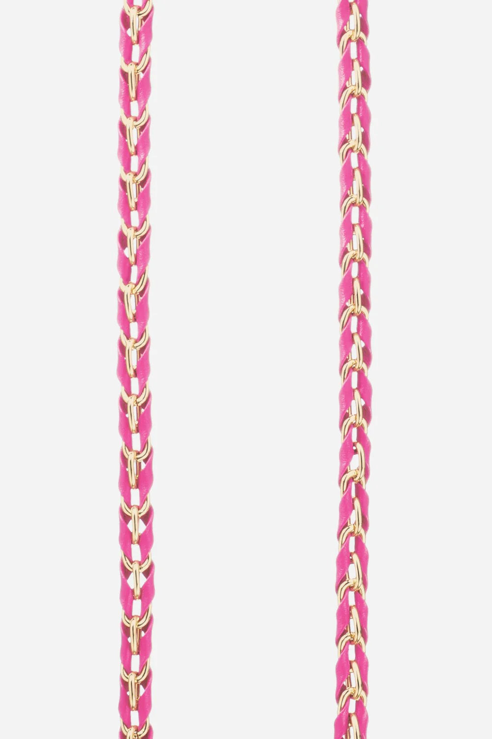 LOU PHONE CHAIN FUSHIA GOLD - 120CM