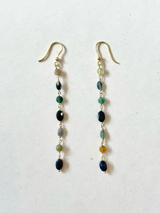 EARRINGS DALILA NAVY