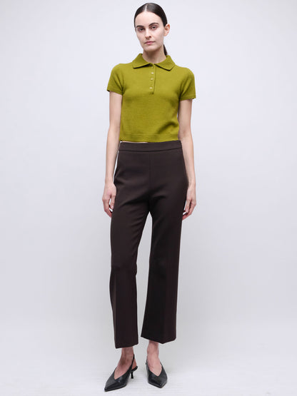 TWILA CASHMERE POLO GREEN