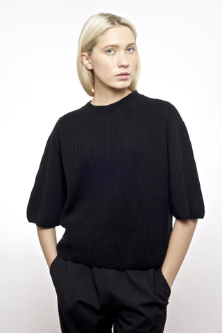 Martha Rib Knit Cashmere Sweater