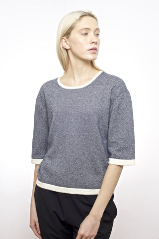 Chloe Jacquard Cashmere Knit Sweater