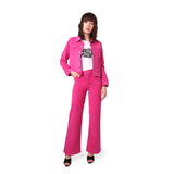Velvet Jean Jacket - Pink