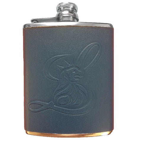 Flask - Smooth Leather