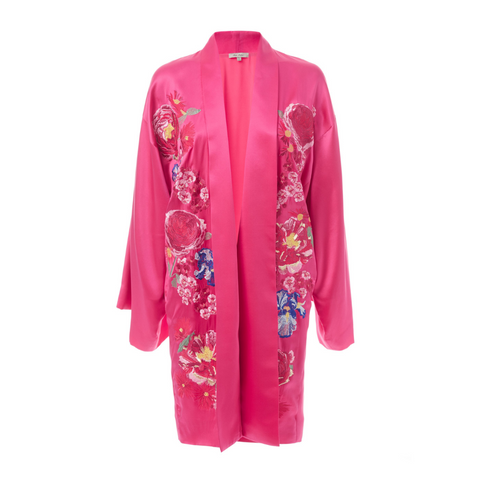 Frances Short Kimono - Pink