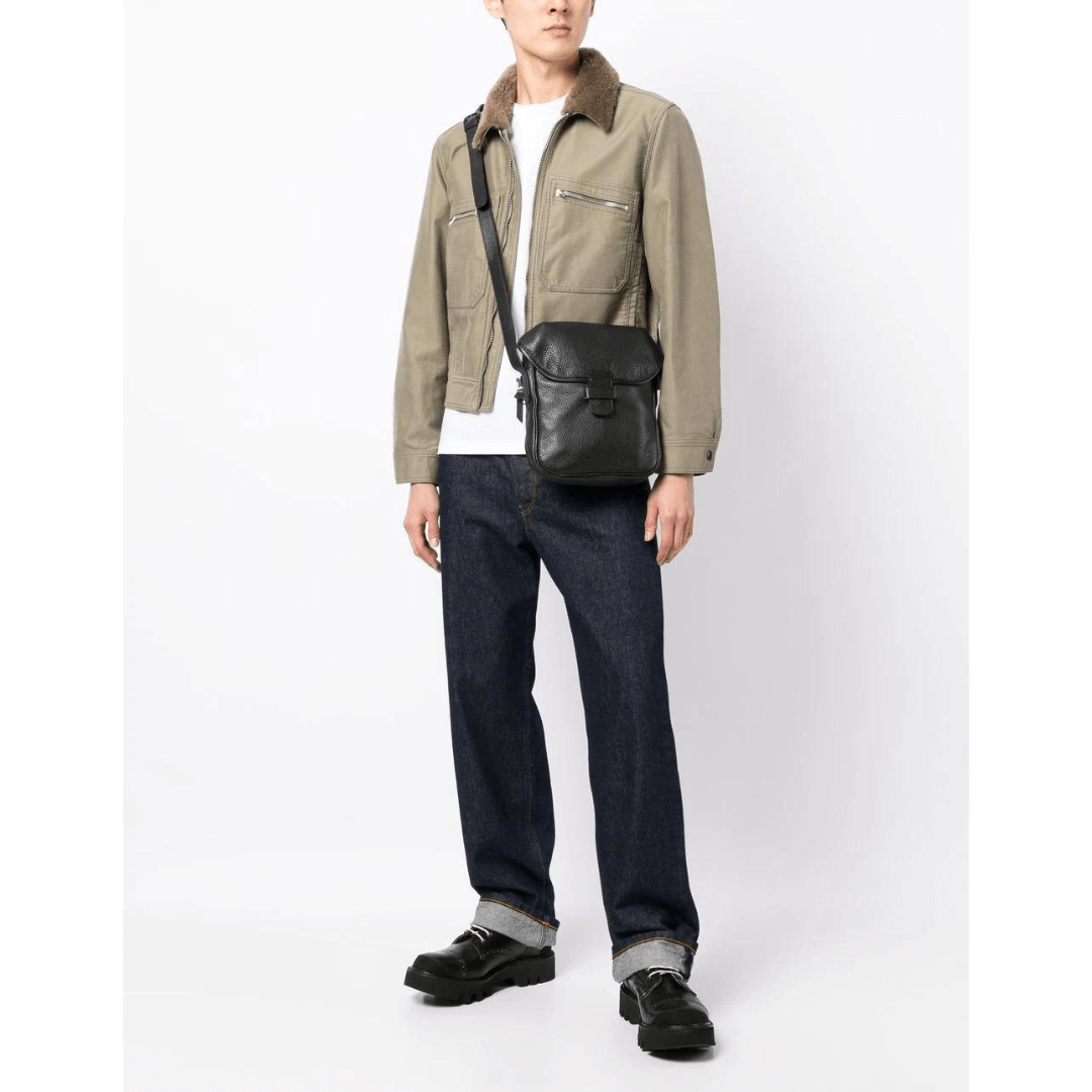 Sac bandoulière en cuir 