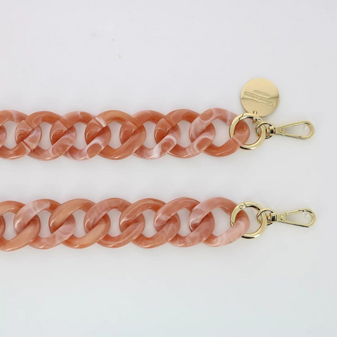 ALICE PHONE CHAIN PINK SHELL
