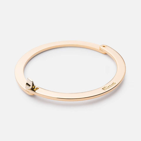 WASHER CUFF BRACELET, Gold Plated